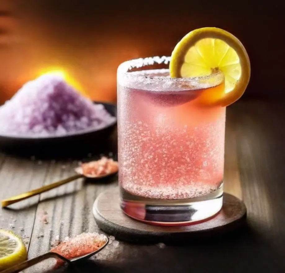 Energising Pink Salt Lemonade